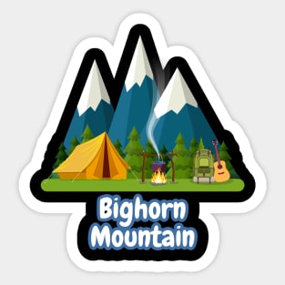 Bighorn Mountain Sticker